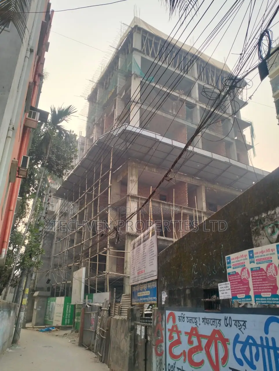 1706 SFT Flat @ Agargaon SP Road, Lake View Mosque, 6700 Taka per SFT in Mirpur