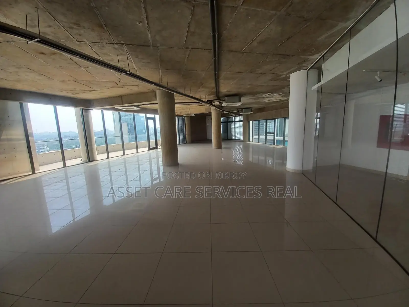 5050 Sqf Brand New Commercial Space Rent @ Gulshan Tejgaon Link Road. in Gulshan