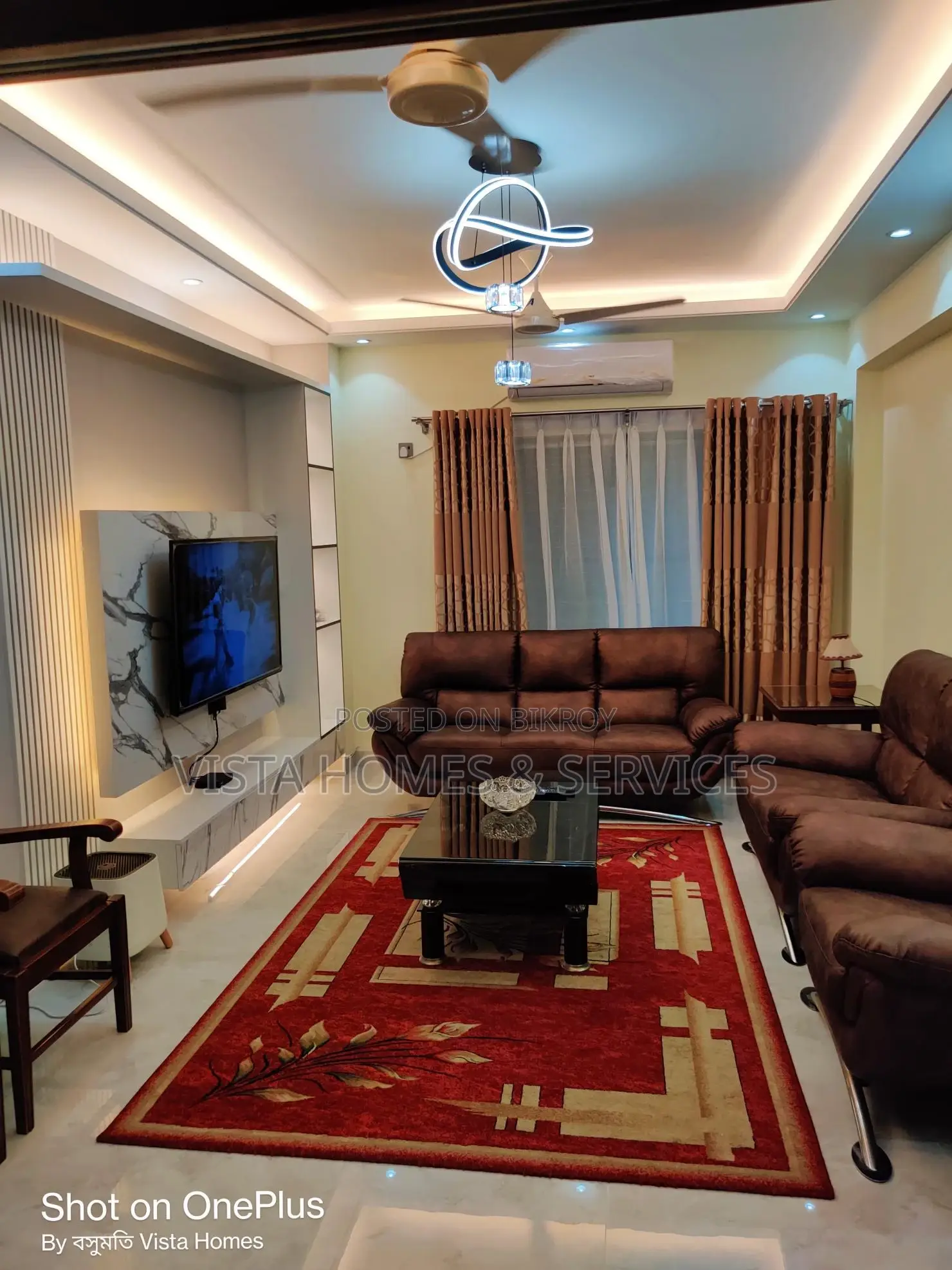 2100 Sft.Fully furnished apartment rent @ gulshan in Gulshan