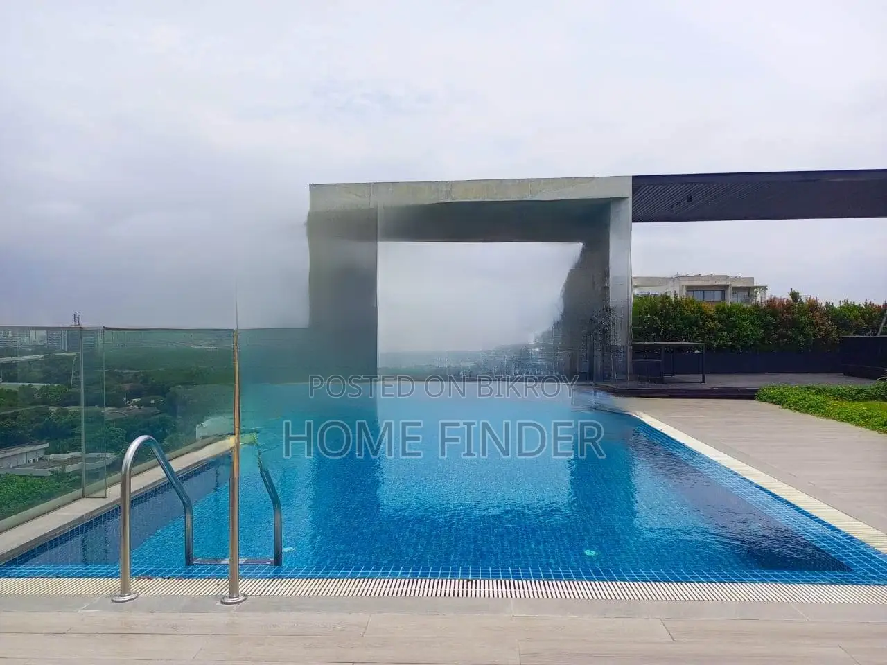 Brand New Swimming Pool Gym Flat Rent in Gulshan 2 in Gulshan
