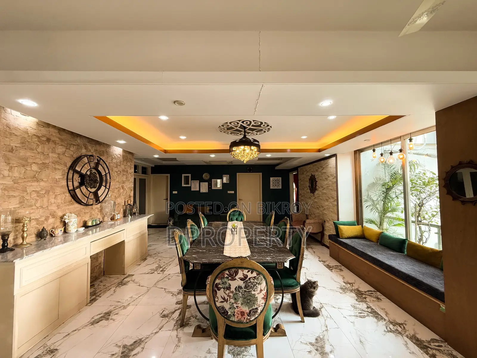 3400 Sft Luxurious Full Furnished Apartment 9th Floor For Rent in Basundhara