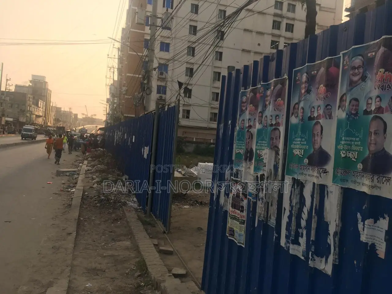 21 Katha land for sale with 16-story plan approval near Gazipur Chowrasta in Gazipur