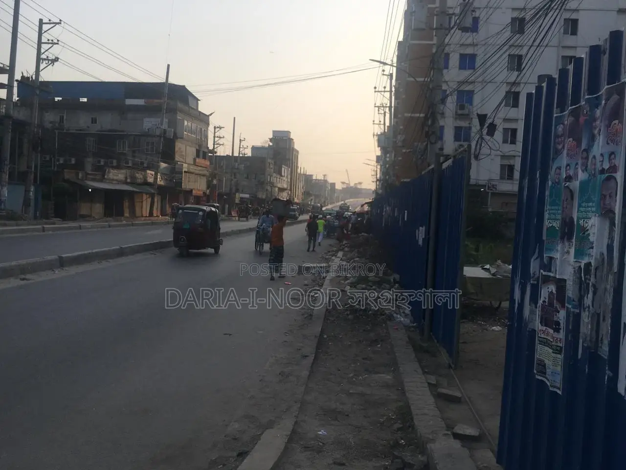 21 Katha land for sale with 16-story plan approval near Gazipur Chowrasta in Gazipur