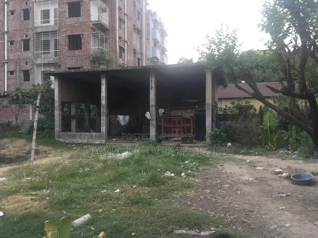 21 Katha land for sale with 16-story plan approval near Gazipur Chowrasta in Gazipur
