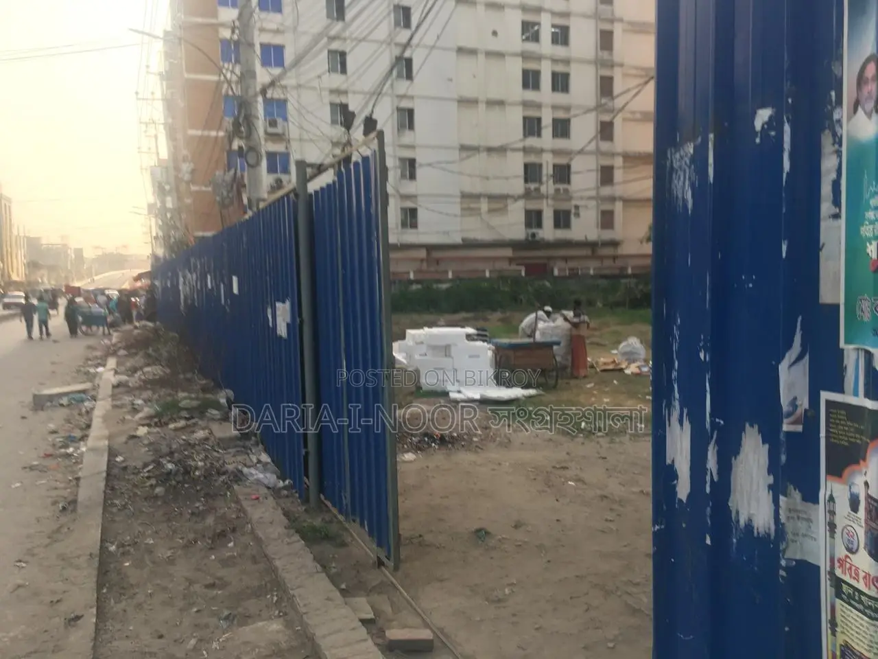 21 Katha land for sale with 16-story plan approval near Gazipur Chowrasta in Gazipur