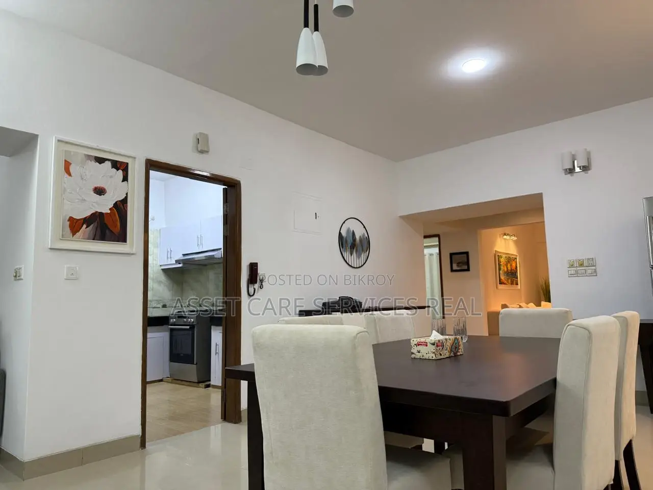 Fully Furnished Flat Rent @ North Gulshan. in Gulshan