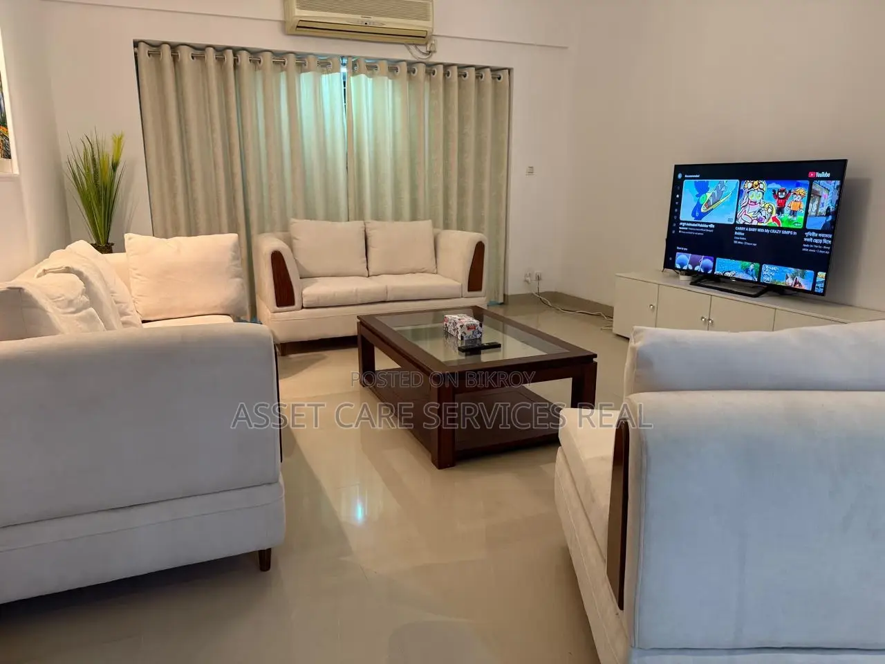 Fully Furnished Flat Rent @ North Gulshan. in Gulshan