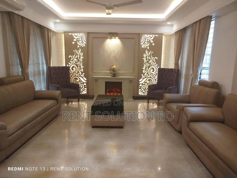 Gorgeously Fully Furnished Apartment Baridhara Diplomatic Zone in Baridhara