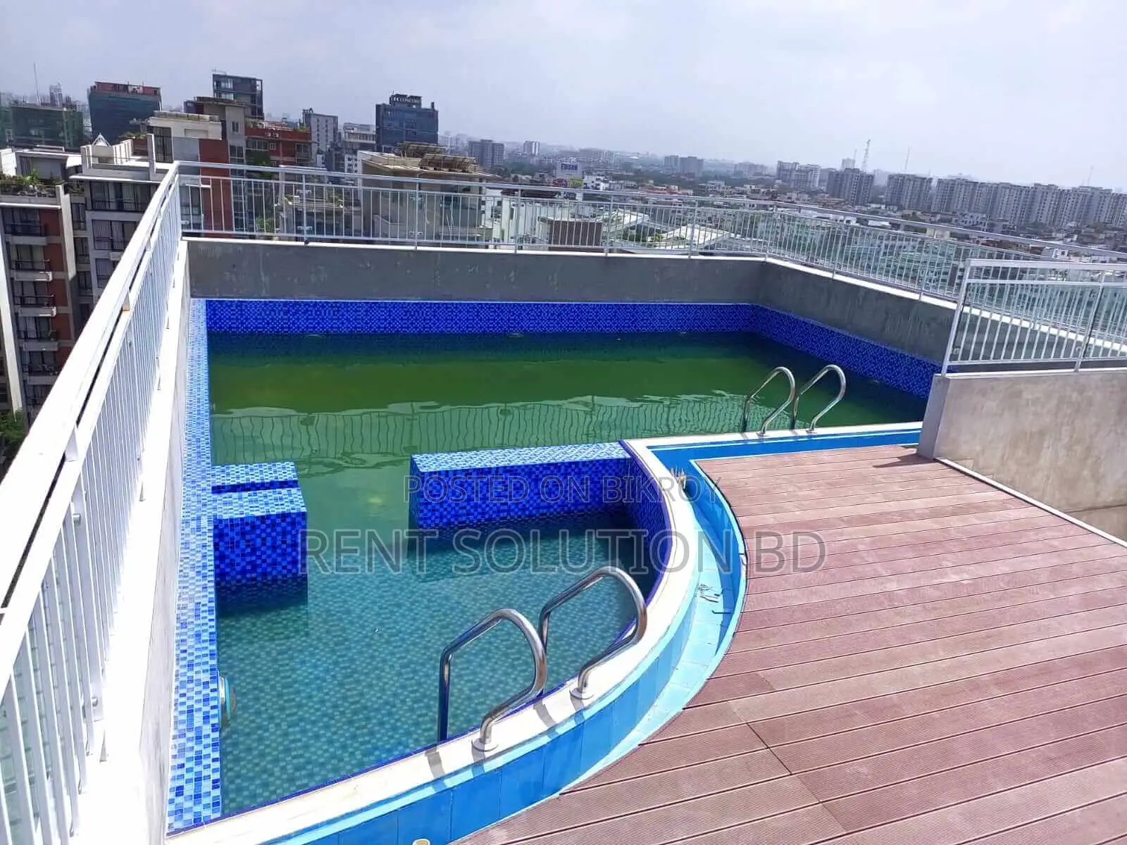 Gym swimming facilities apartment for rent in north Banani in Banani