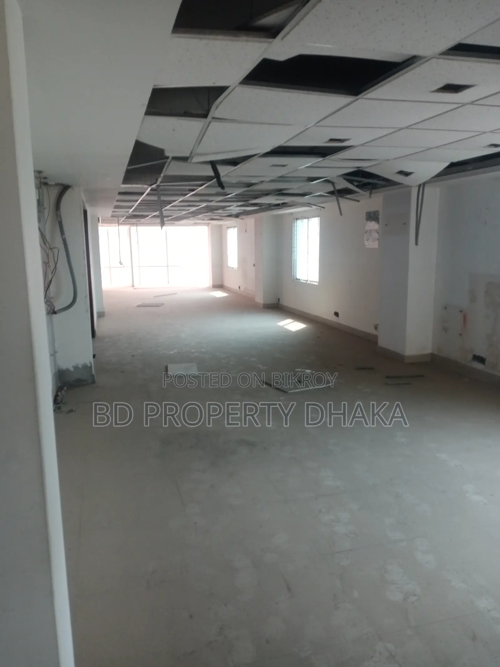 6120sft Commercial Open Space For Rent in Gulshan