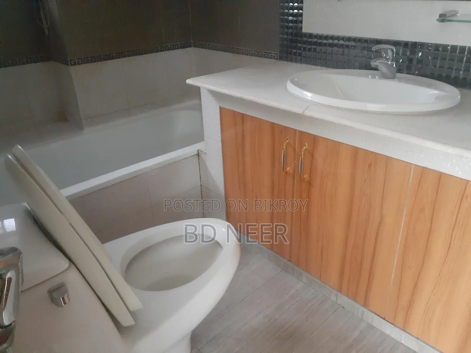 Lake View 5 Bed Semi Furnished Flat Rent in Gulshan-2 in Gulshan