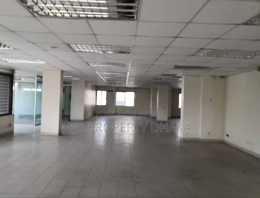 6050 Sqft Open Commercial Space Rent in Banani in Banani
