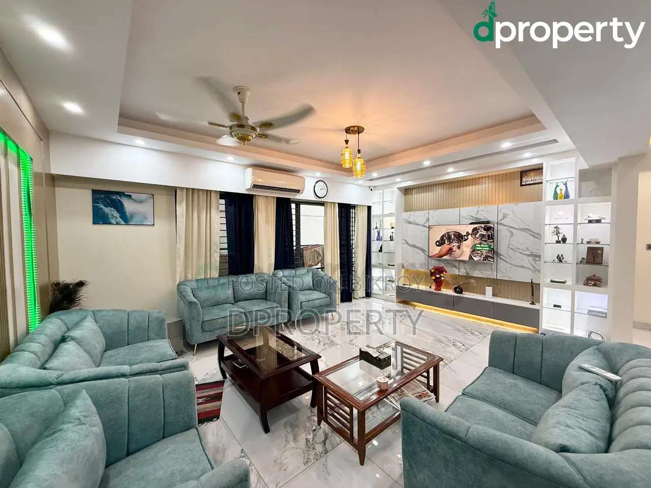 2600 SFT Luxurious Fully Furnished Apartment for Rent on the 6th Floor in Uttara
