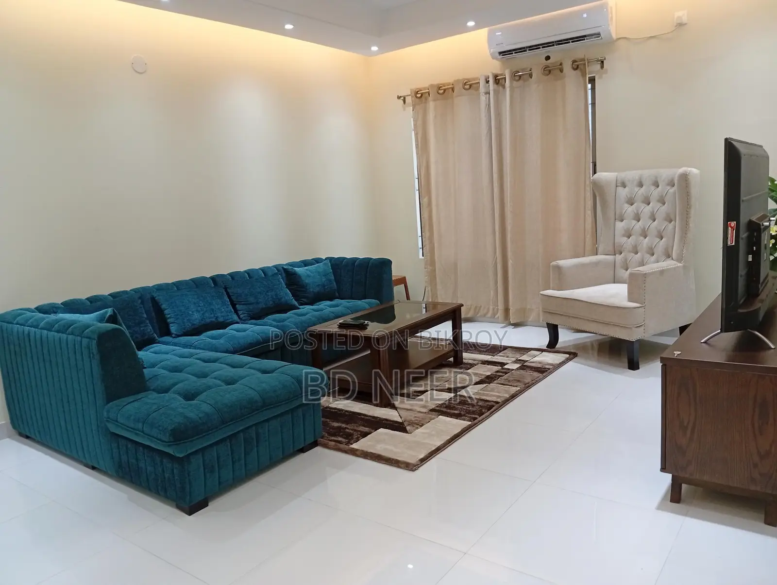 New Furniture & Renovated 3Bed Available From September Rent in Gulshan in Gulshan