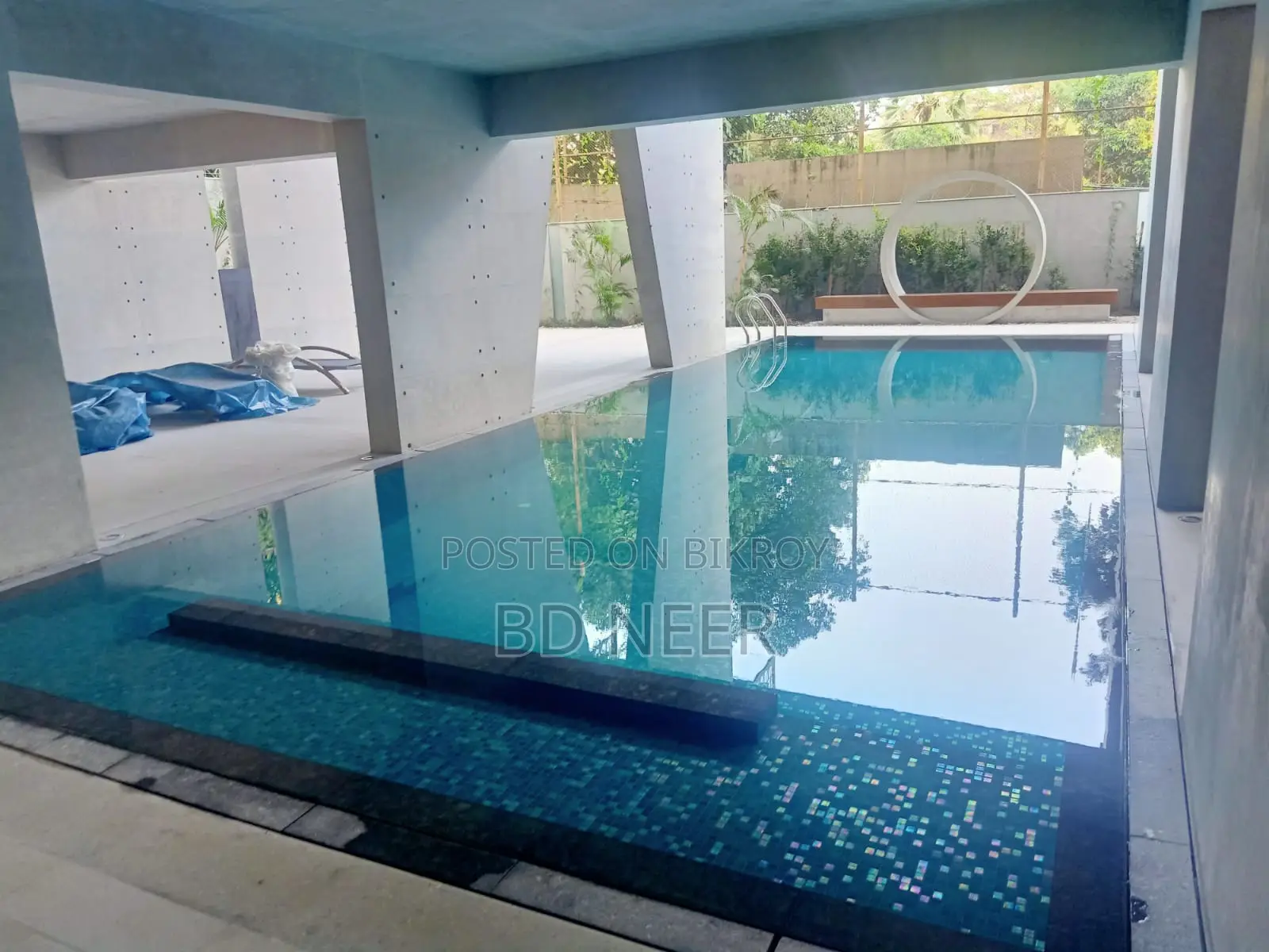 Gym Swimming Pool 3Bed Open Kitchen Furniture Flat Rent in Gulshan-2 in Gulshan