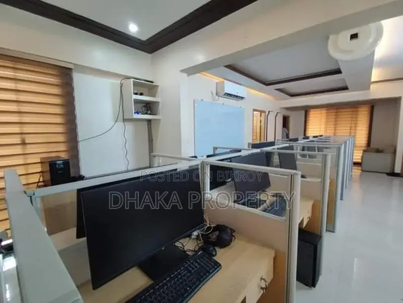 3300-Sqft Furnished Ready Office Rent in Banani in Banani