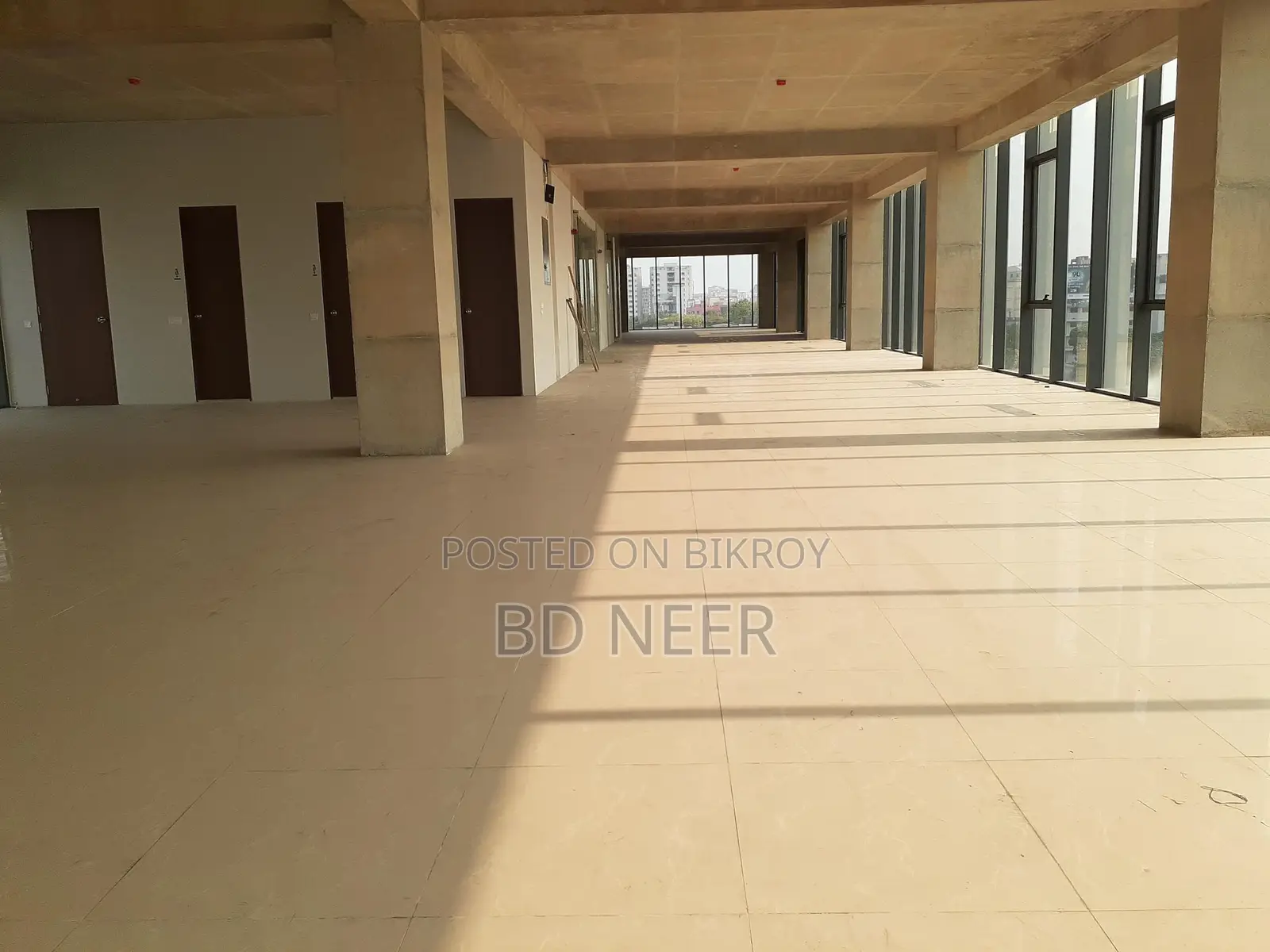 16500 Sq Ft 100% Commercial Open Floor Office Space For Rent in Gulshan in Gulshan