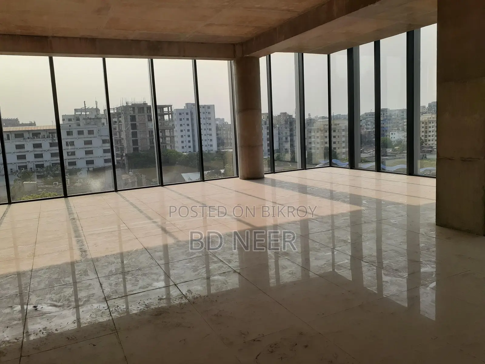 16500 Sq Ft 100% Commercial Open Floor Office Space For Rent in Gulshan in Gulshan
