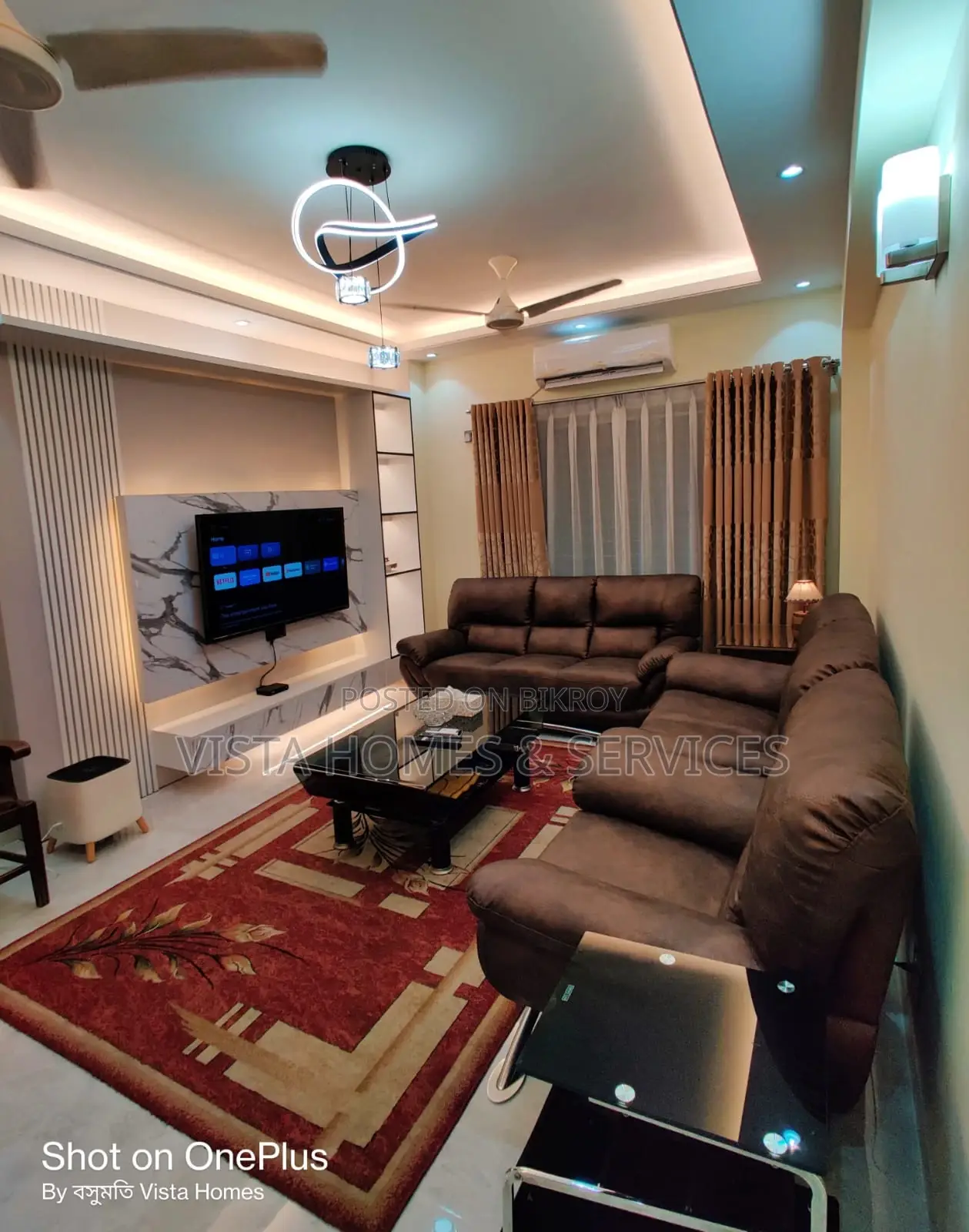 Furnished 3bdrm Apartment in Southeast Palace, Gulshan for rent in Gulshan