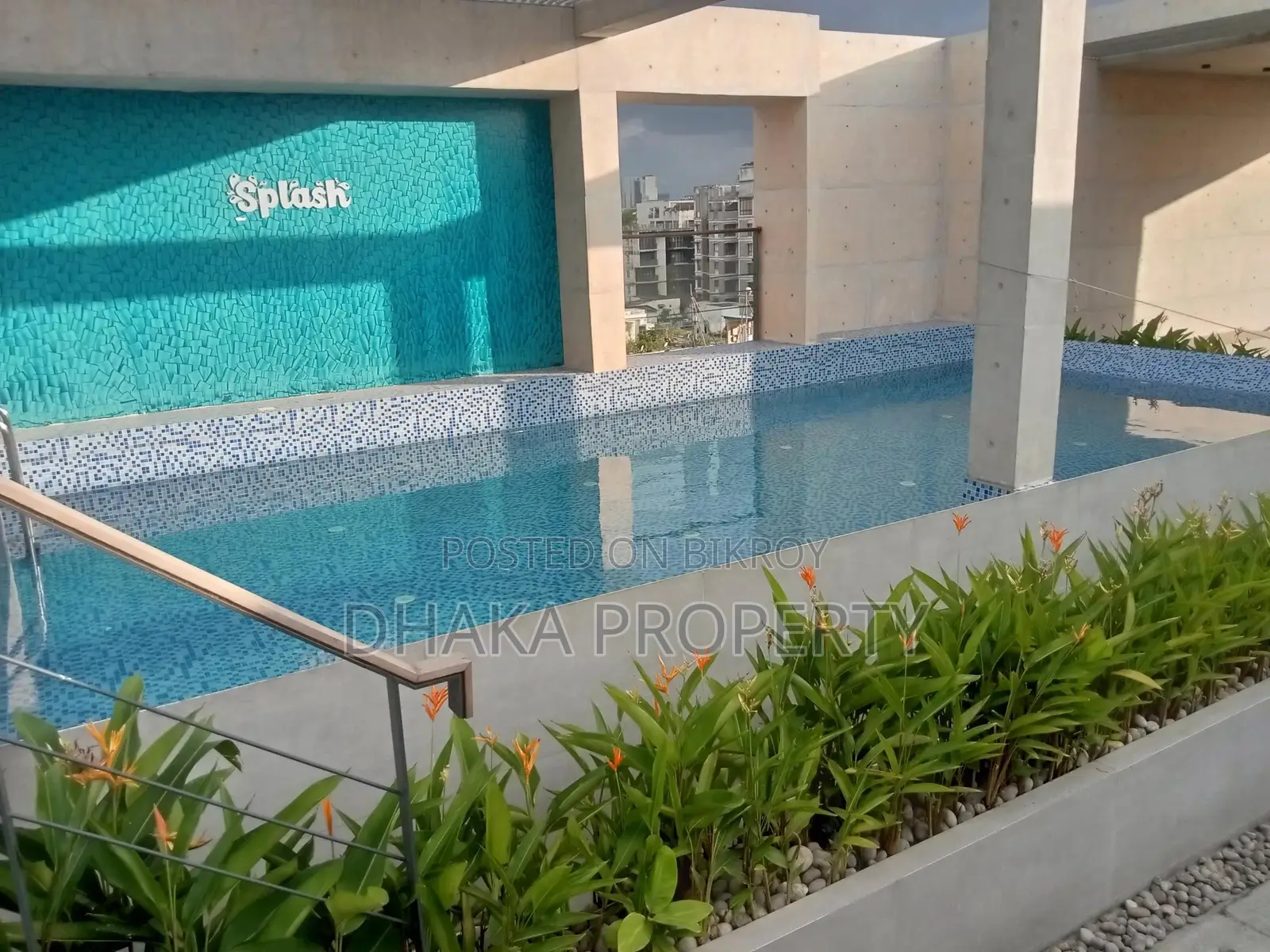 Gym-Swimming pool facilities Luxury Apartment Rent in Baridhara in Baridhara