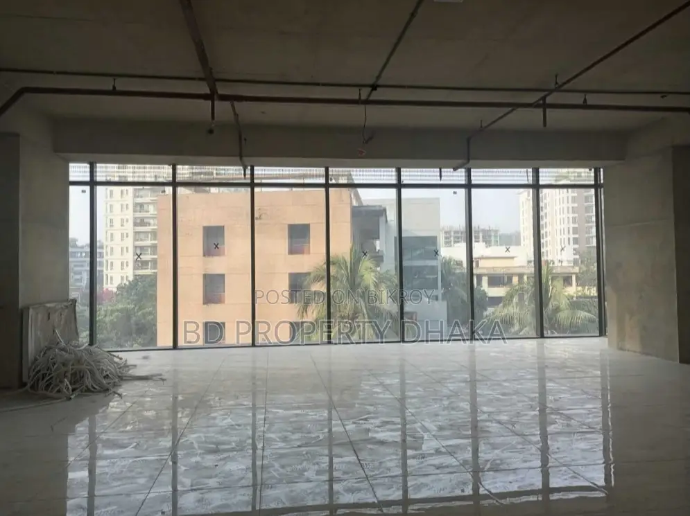 3820 Sqft Open Commercial newly building Rent. in Gulshan in Gulshan