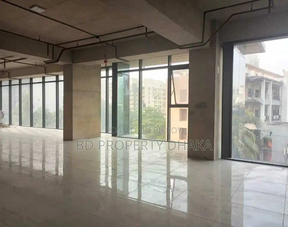 3820 Sqft Open Commercial newly building Rent. in Gulshan in Gulshan