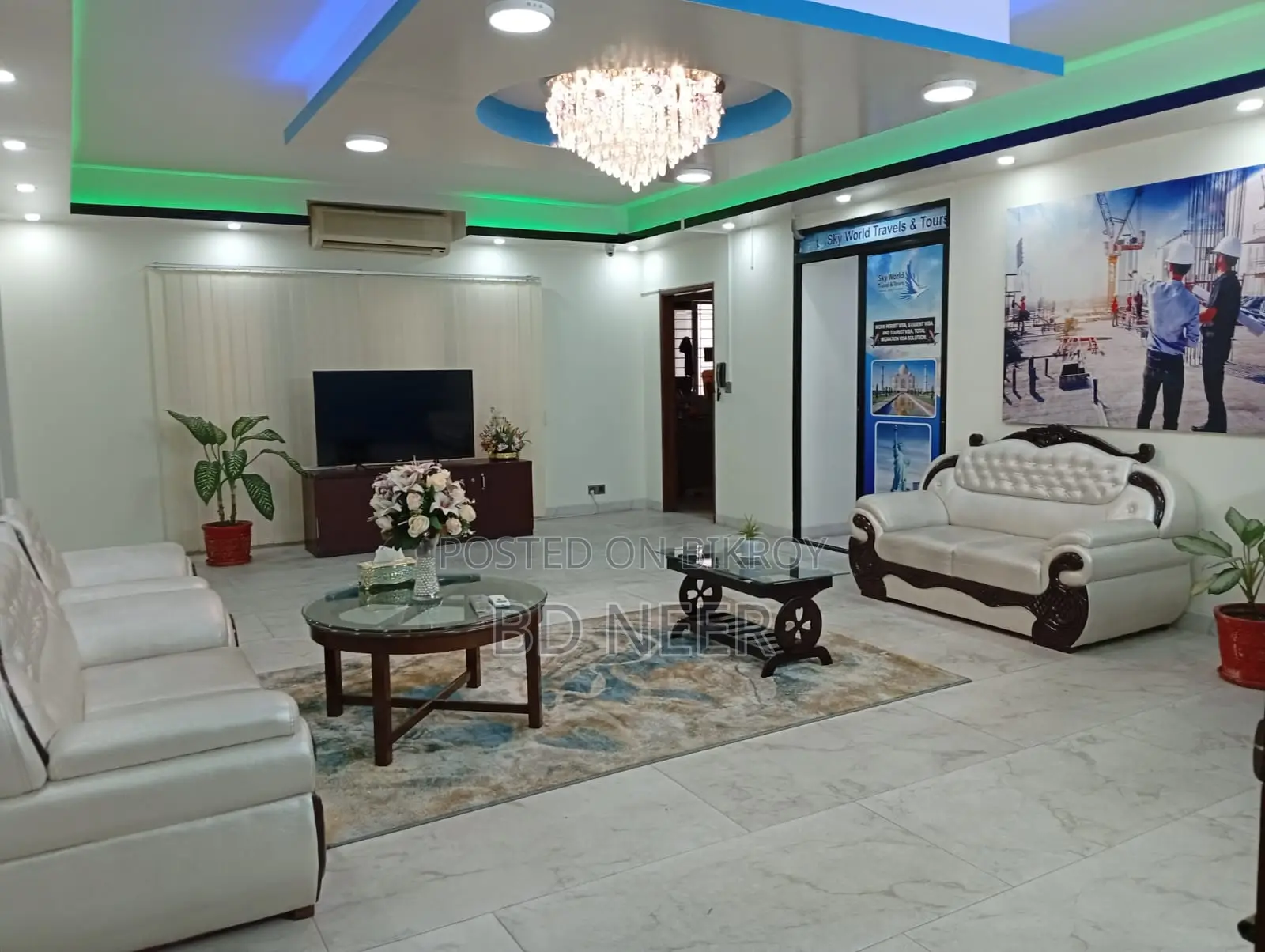 Unfurnished 2400 SqFt Residence Building Office For Rent in Gulshan-1 in Gulshan
