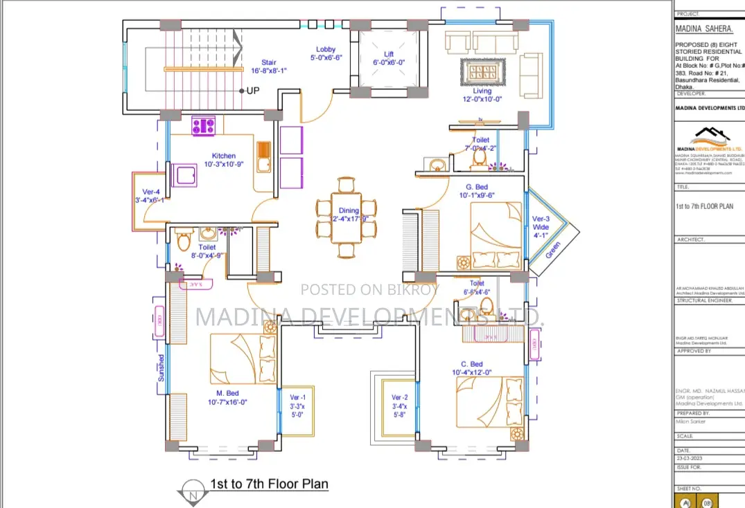 fair Face flat available at Bashundhara in Basundhara