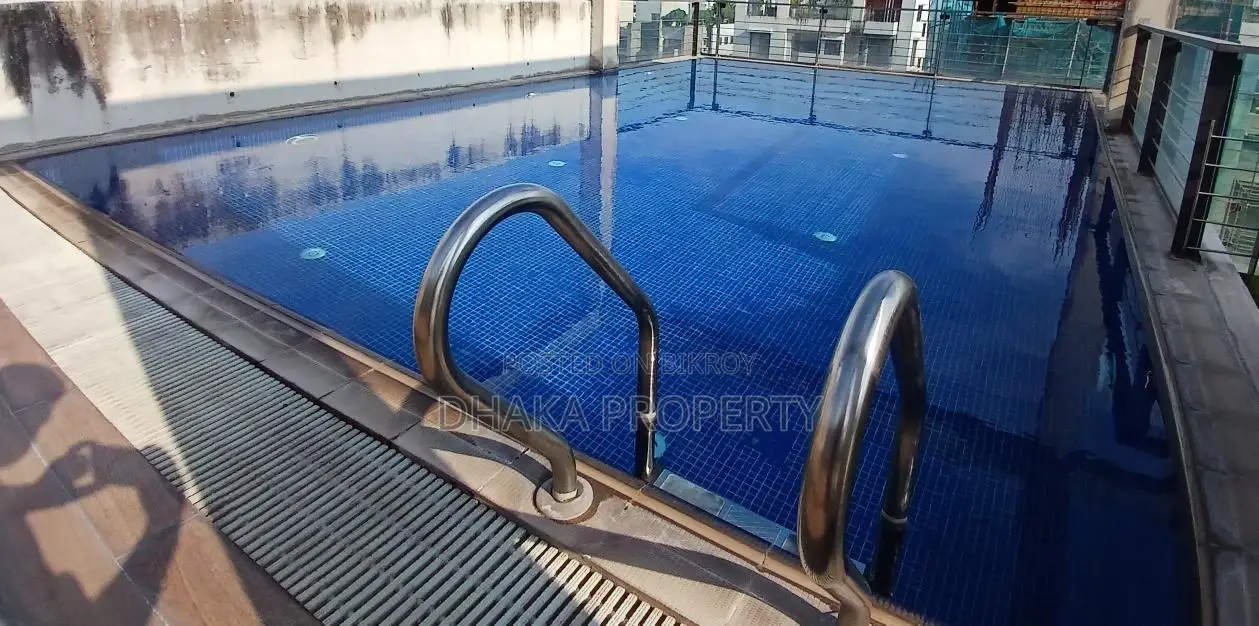 4000sqFt.Gym Swimming Pool Luxurious Semi Furnish Flat Rent at Baridhara in Baridhara