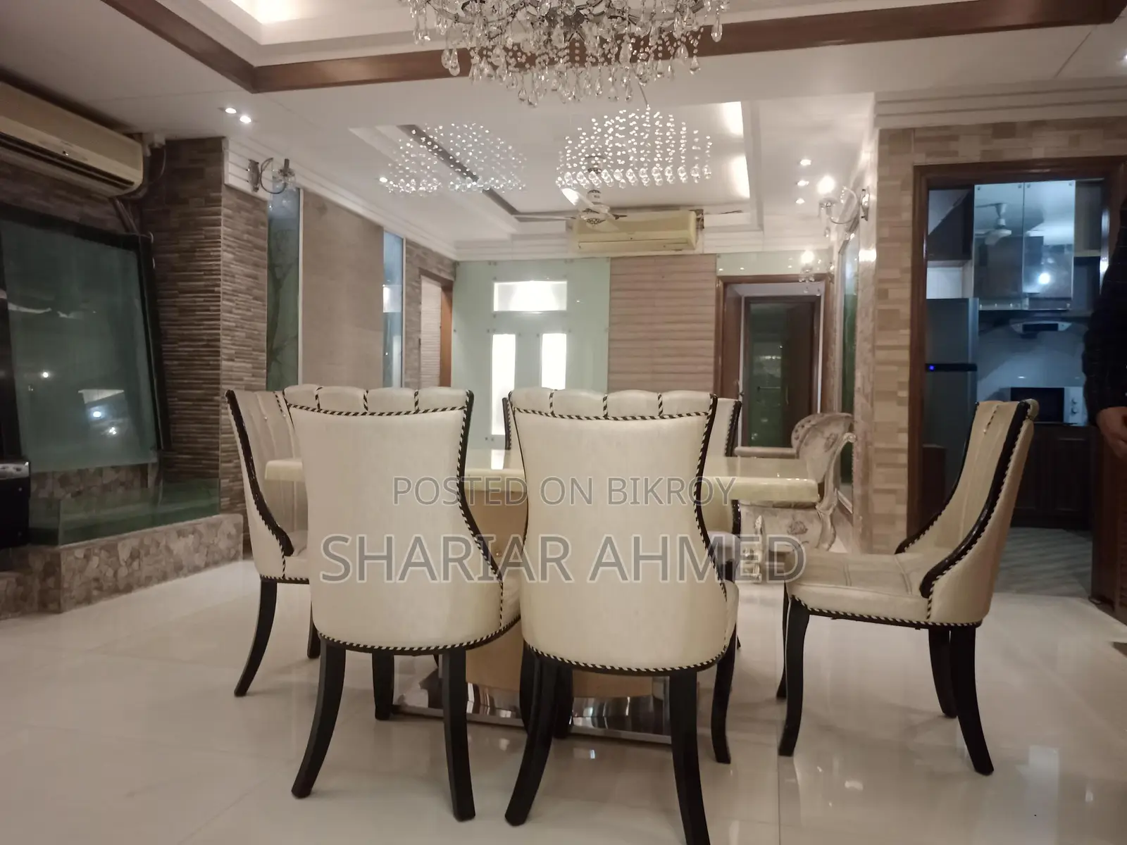 4Bed-2950 SqFt Furnished Apartment Rent In Gulshan 2 in Gulshan