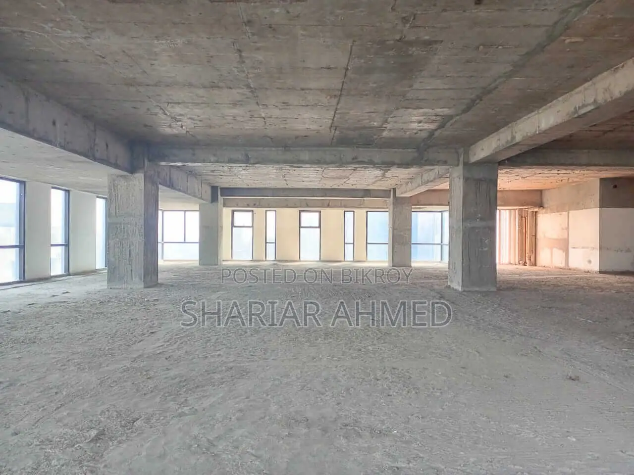10,600 SqFt 100% Commercial Open Floor For Rent Gulshan Avenue in Gulshan