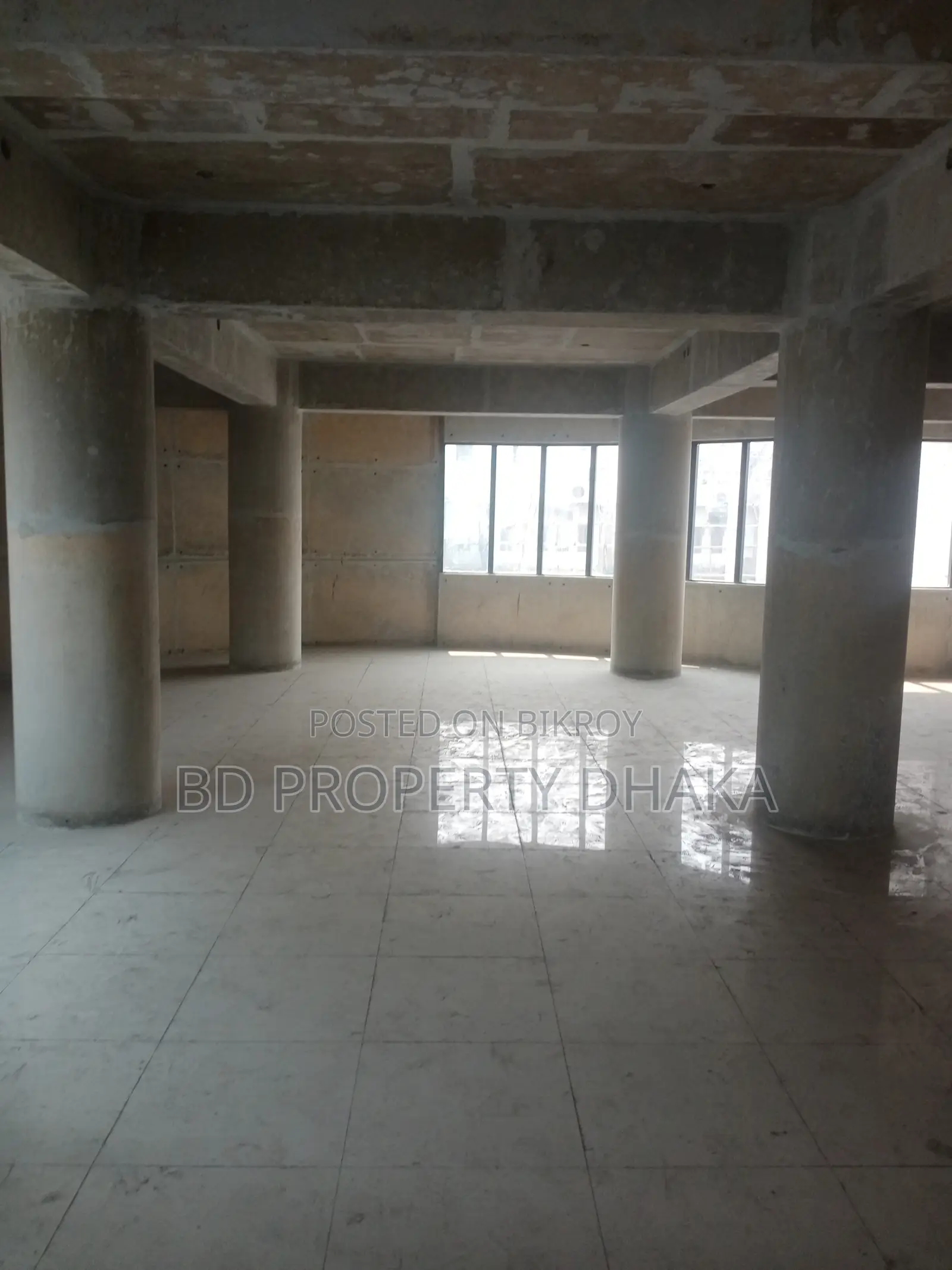 3200sft commercial open space for rent in Mohakhali