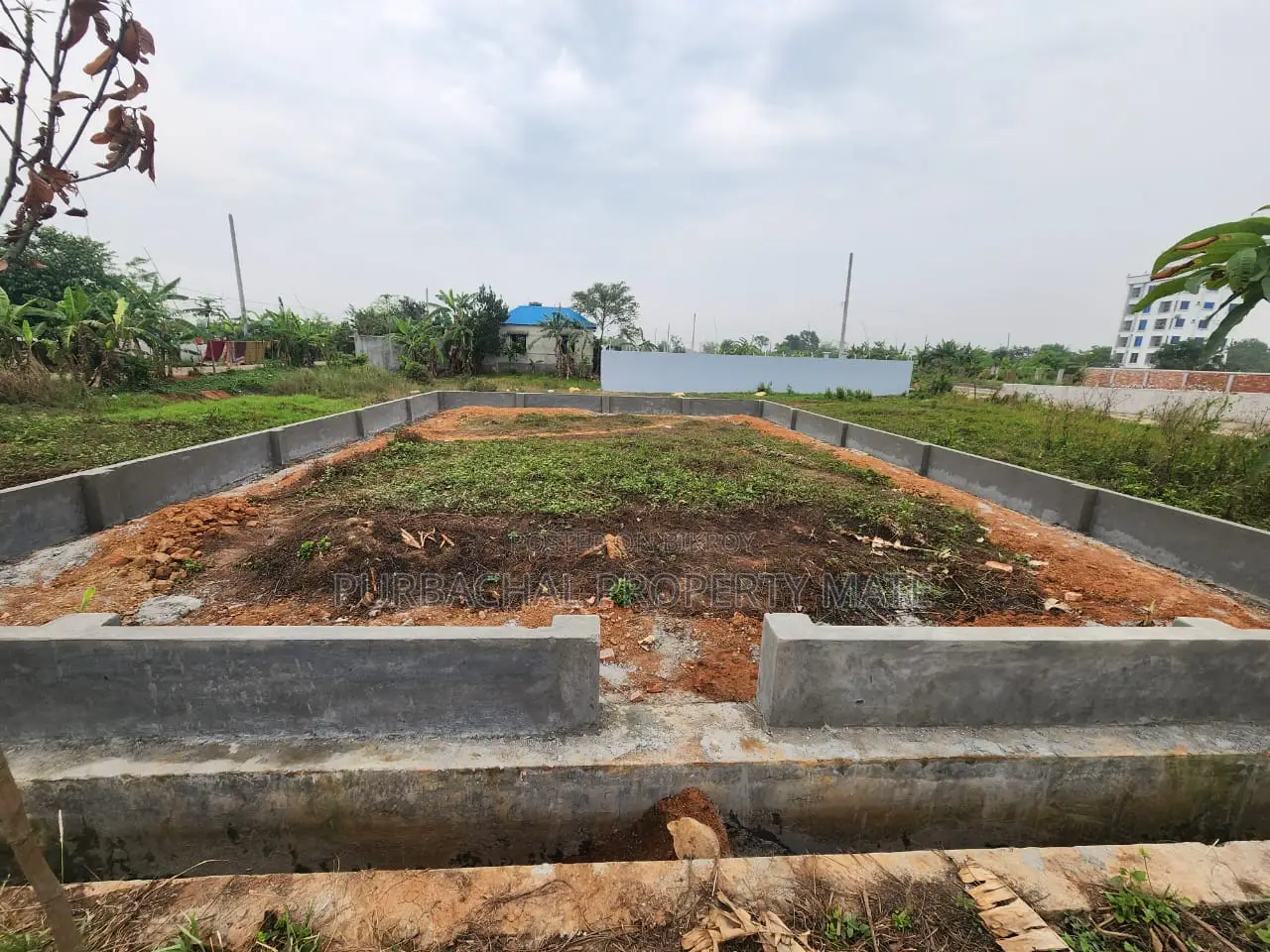 3 Katha Plot for Sale in Purbachal Sector 25, 40' Road. in Purbachal