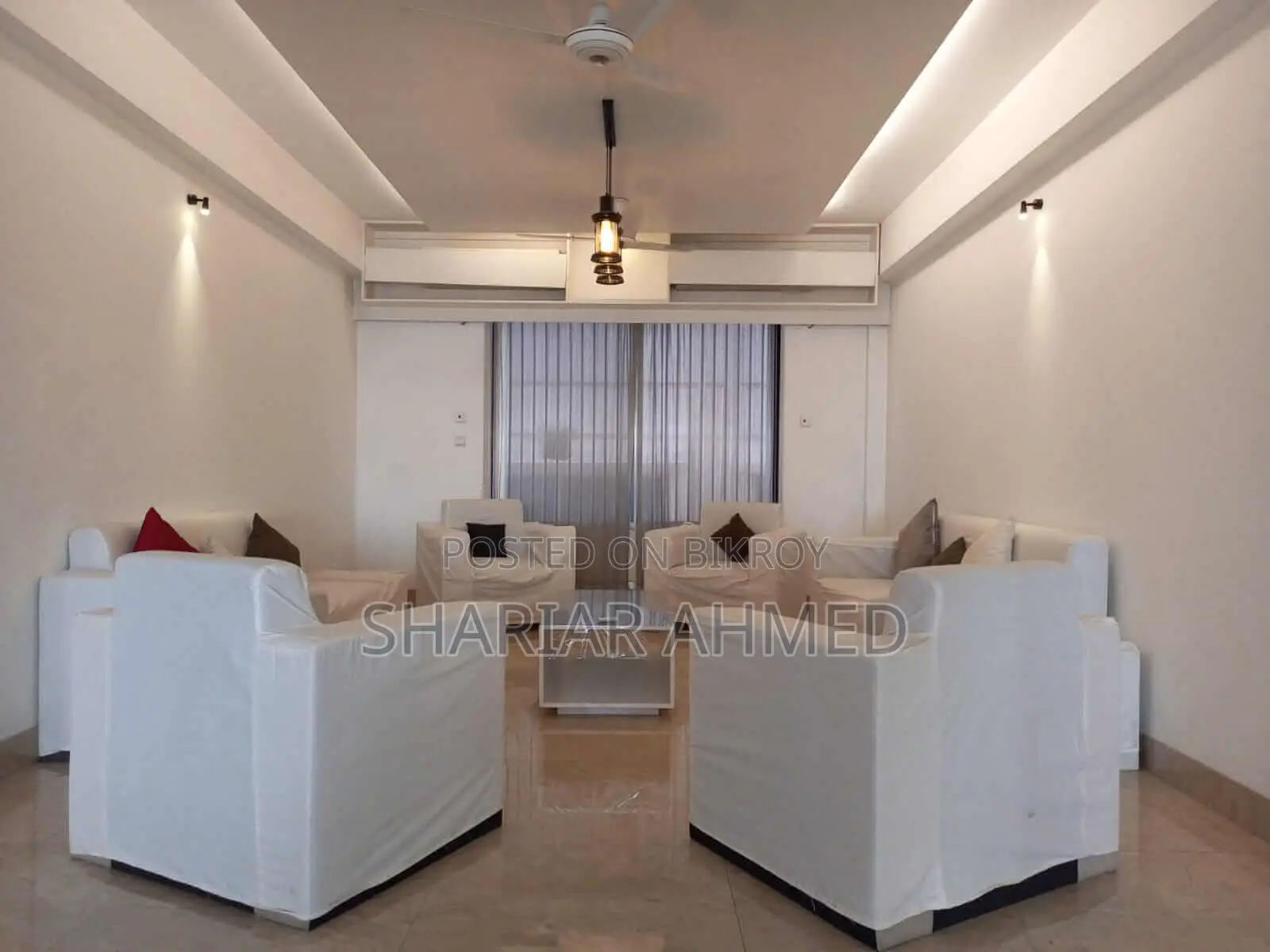Lake View South Facing Furnished Flat Rent In Gulshan in Gulshan