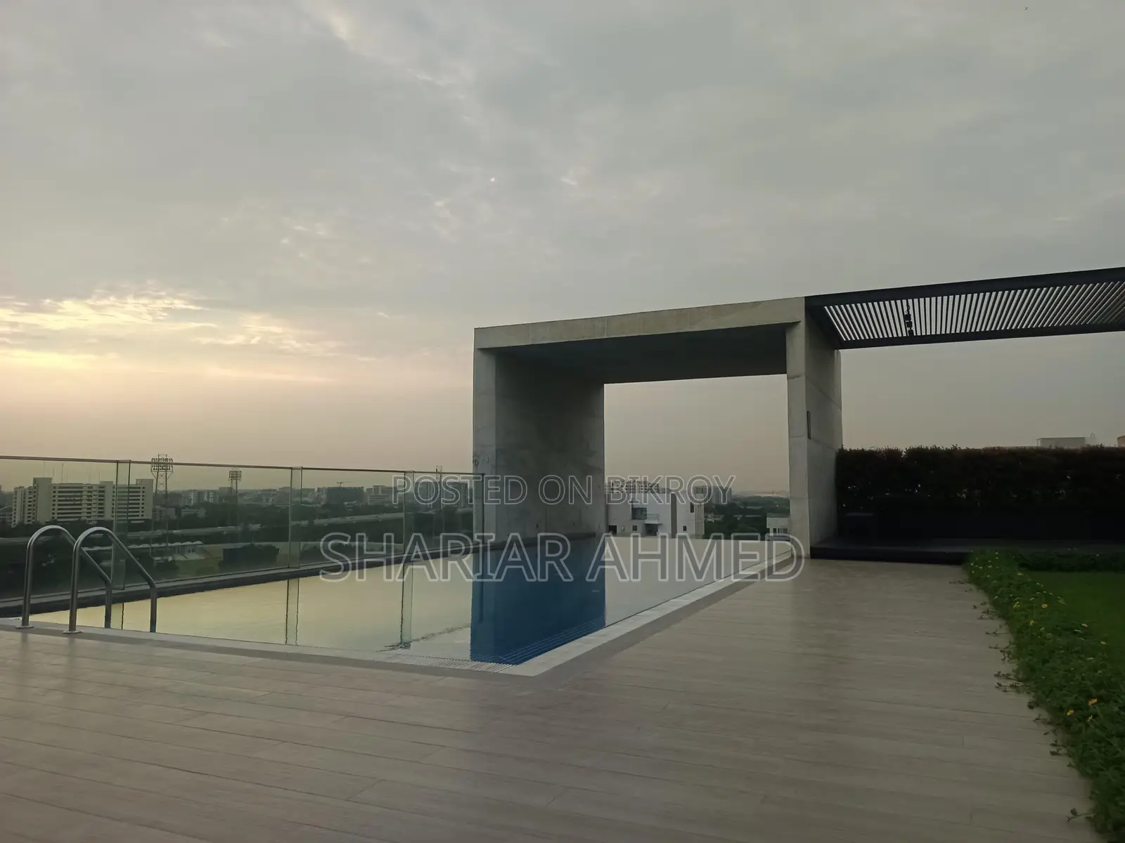 4bed-5600 Sqft(pool_gym) Flat Rent Gulshan 2 in Gulshan