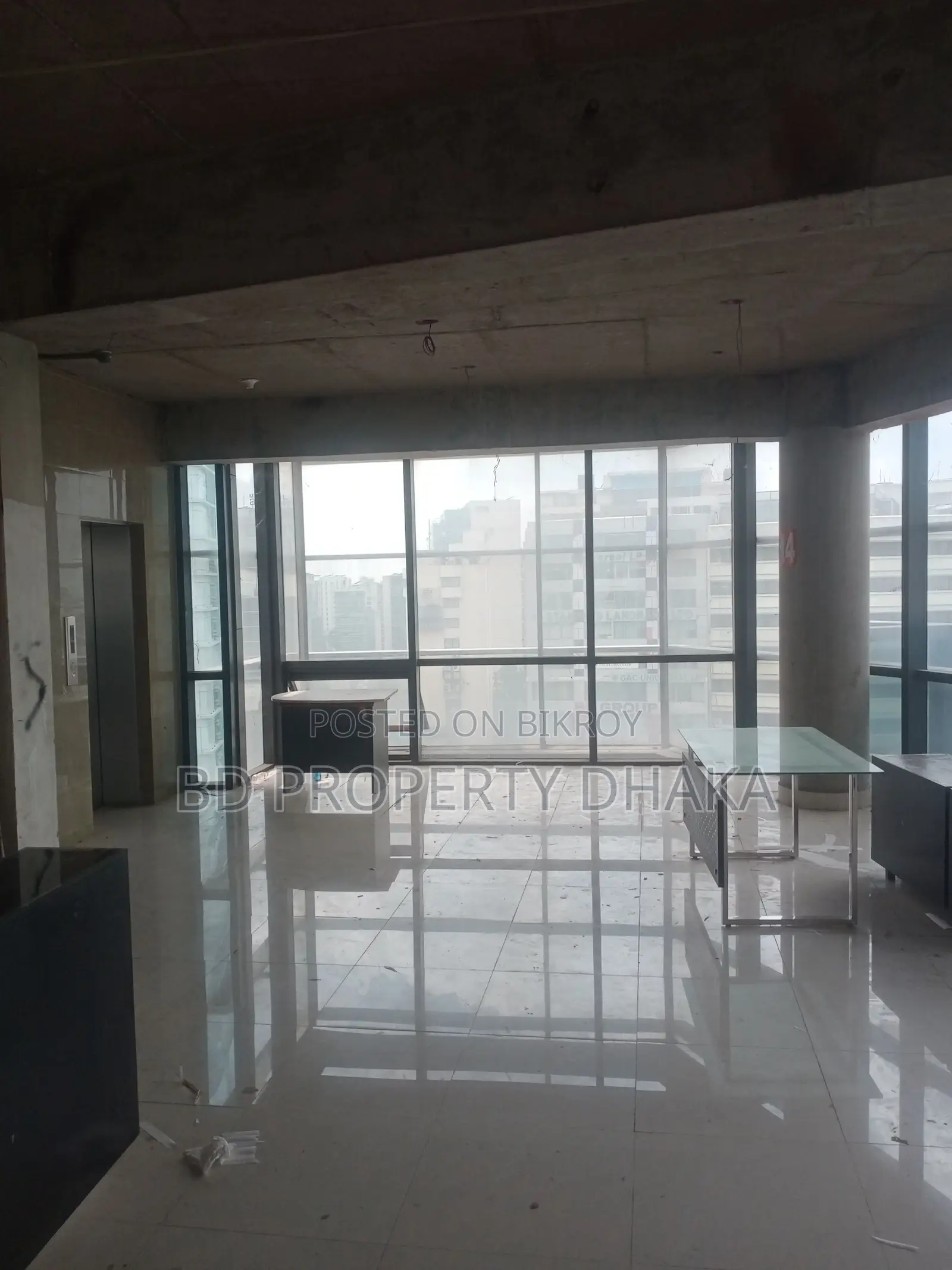 3700sft commercial open space for rent in Gulshan