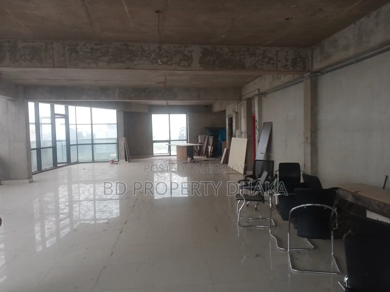3700sft commercial open space for rent in Gulshan