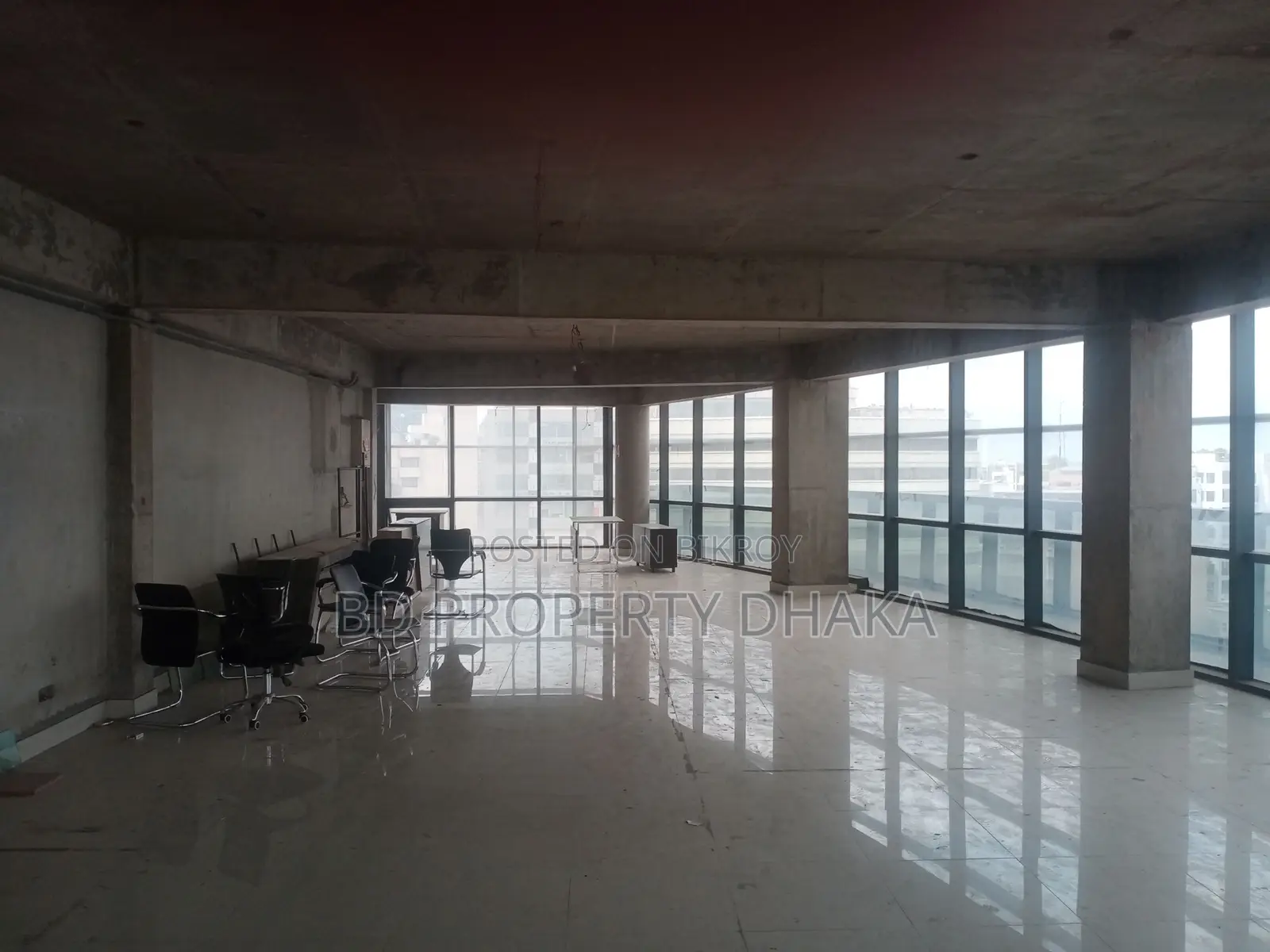 3700sft commercial open space for rent in Gulshan