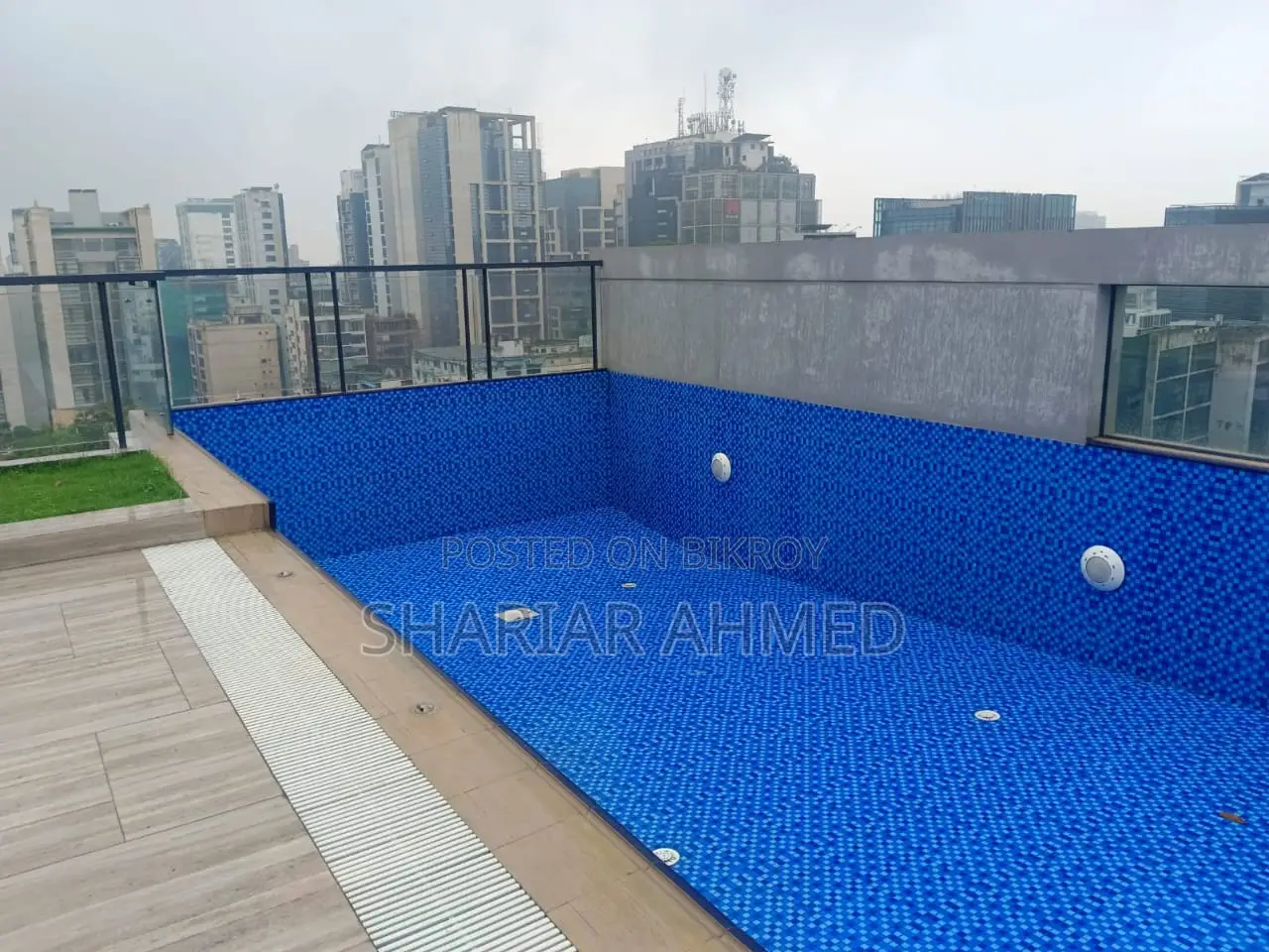 3265 SqFt Swimming Pool Gym New Apartment Rent In Gulshan in Gulshan