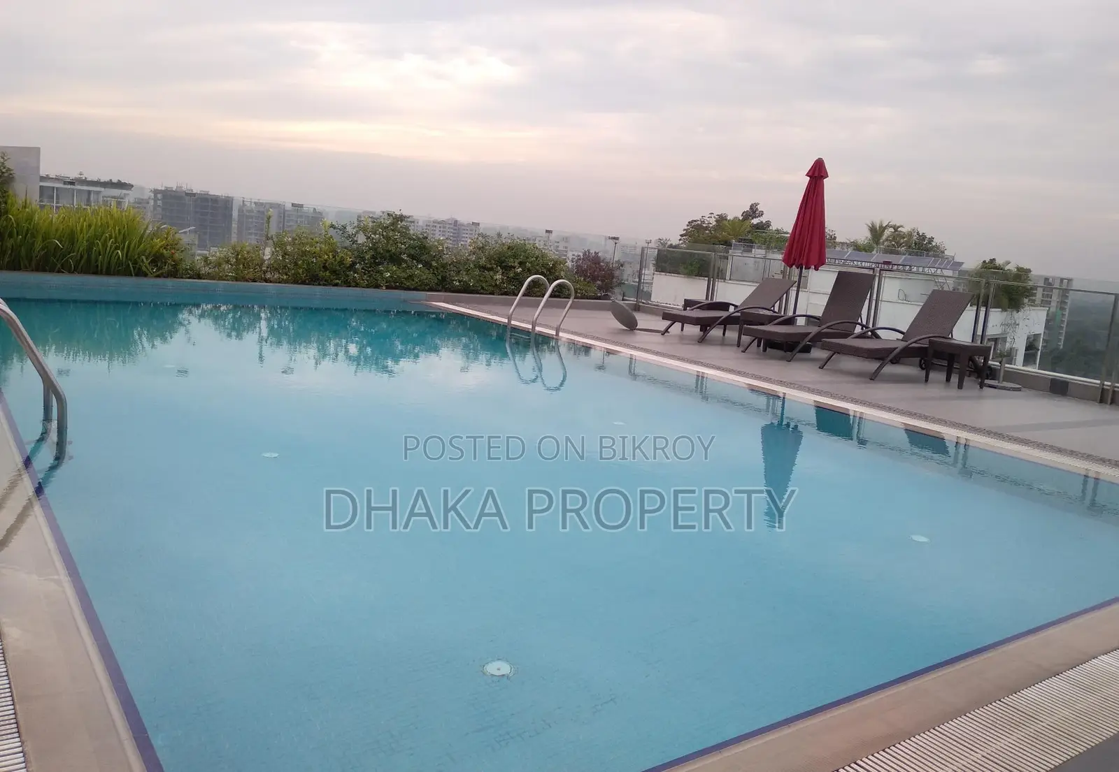 3Bed Gym Swimming Pool Apt.Rent At Gulshan North Diplomatic Zone in Gulshan