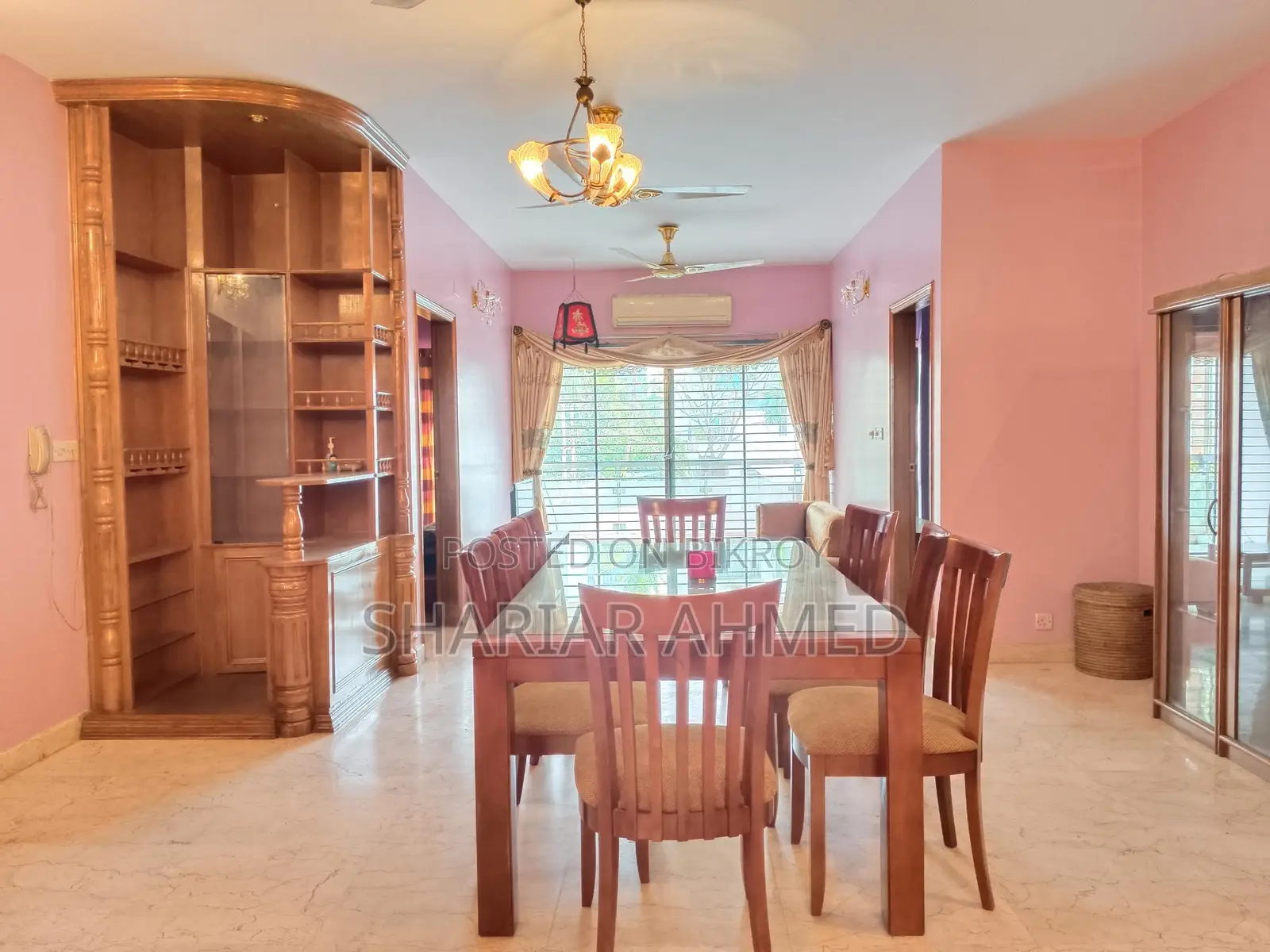 Gorgeous 2800 Sqft Fully Furnished Apartment for Rent in Gulshan 1 in Gulshan