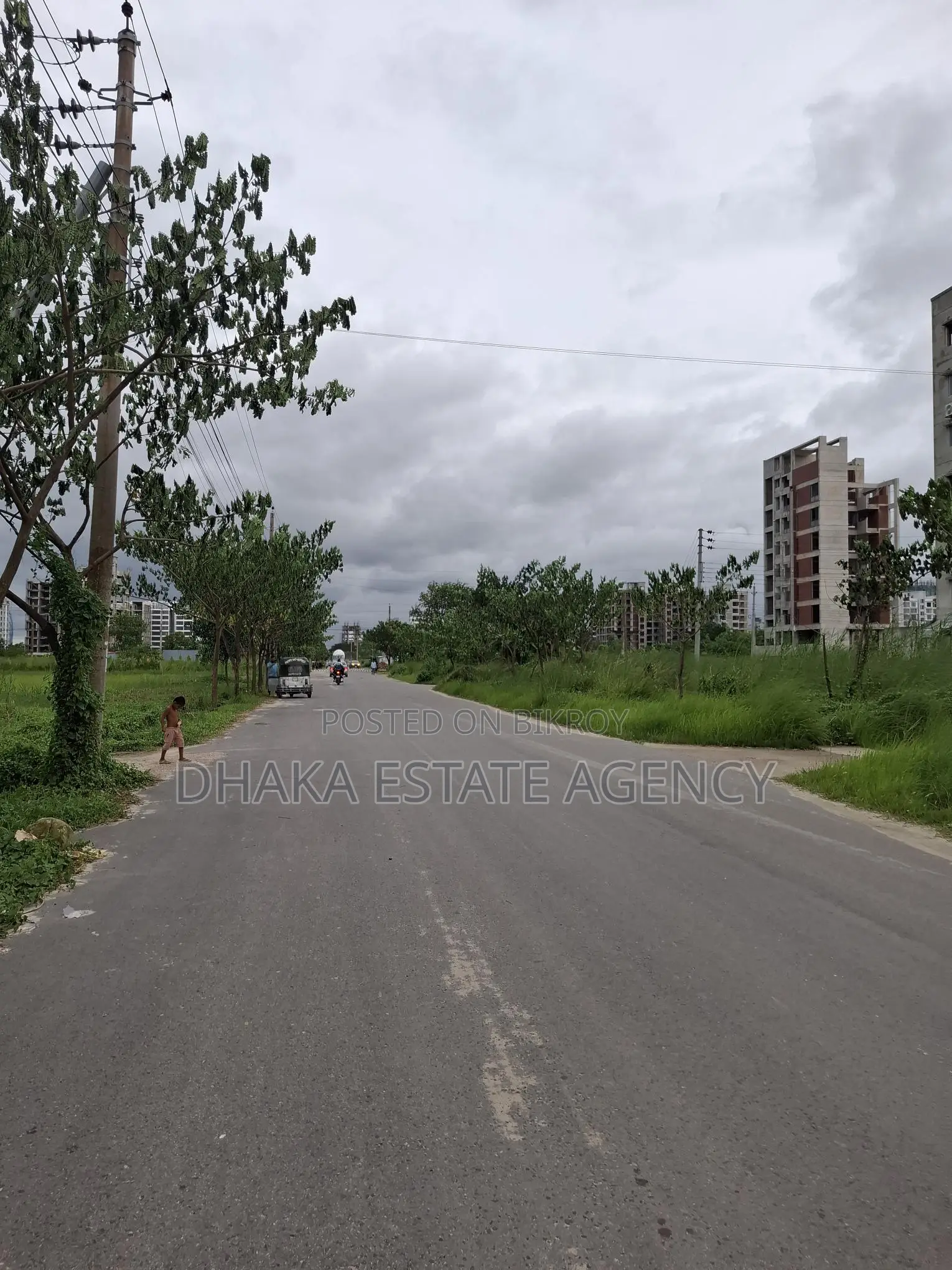 60/30/30 Corner 20 Katha Plot for Sale on 3 Sides. in Dhaka