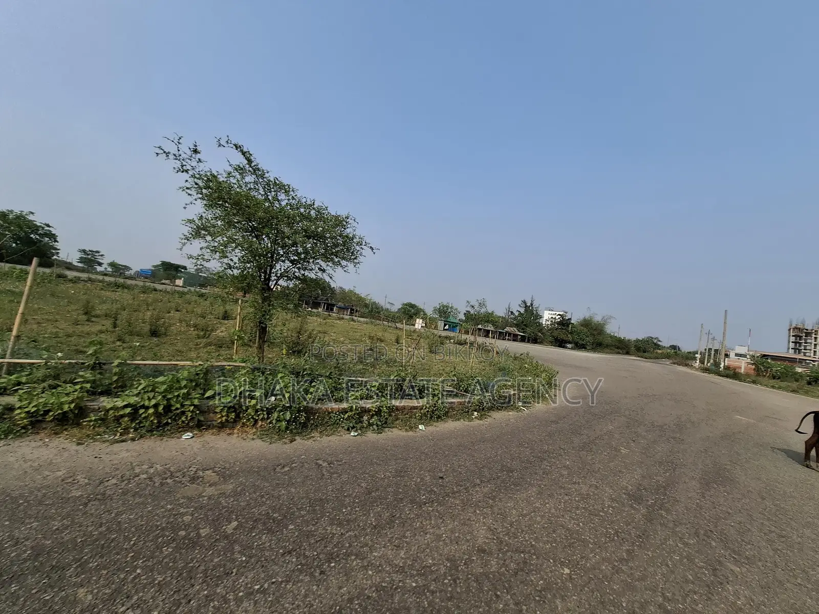 60/30/30 Corner 20 Katha Plot for Sale on 3 Sides. in Dhaka