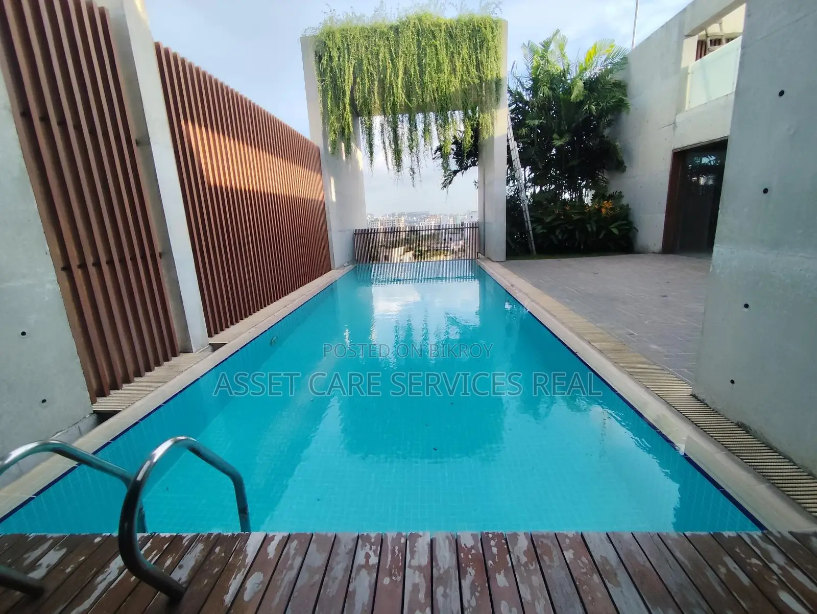 5Bed Luxurious Duplex 8000+Sqft Swimming Pool Apartment Rent Gulshan-2 in Gulshan