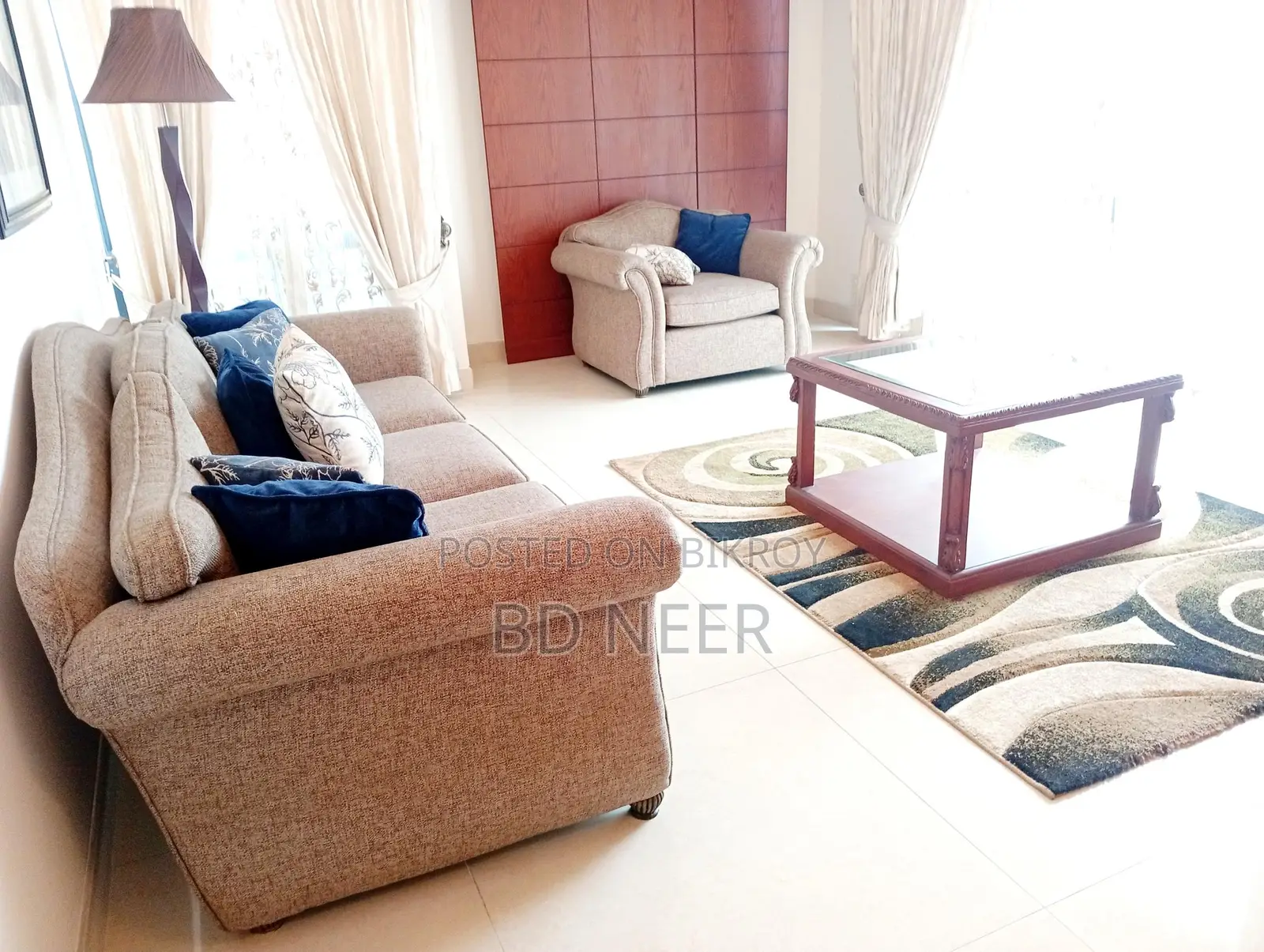 Fully Furnished 4Bed room Flat Rent in Gulshan-1 in Gulshan