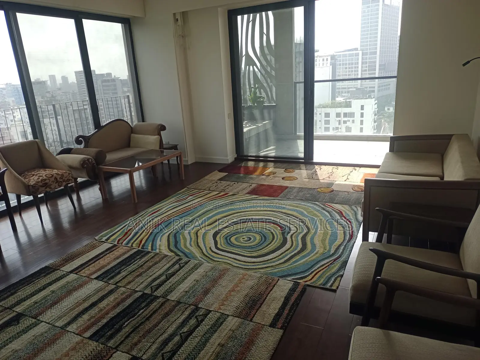 Swmming pool Gym Semi Farnised Flat Rent At Gulshan North in Gulshan