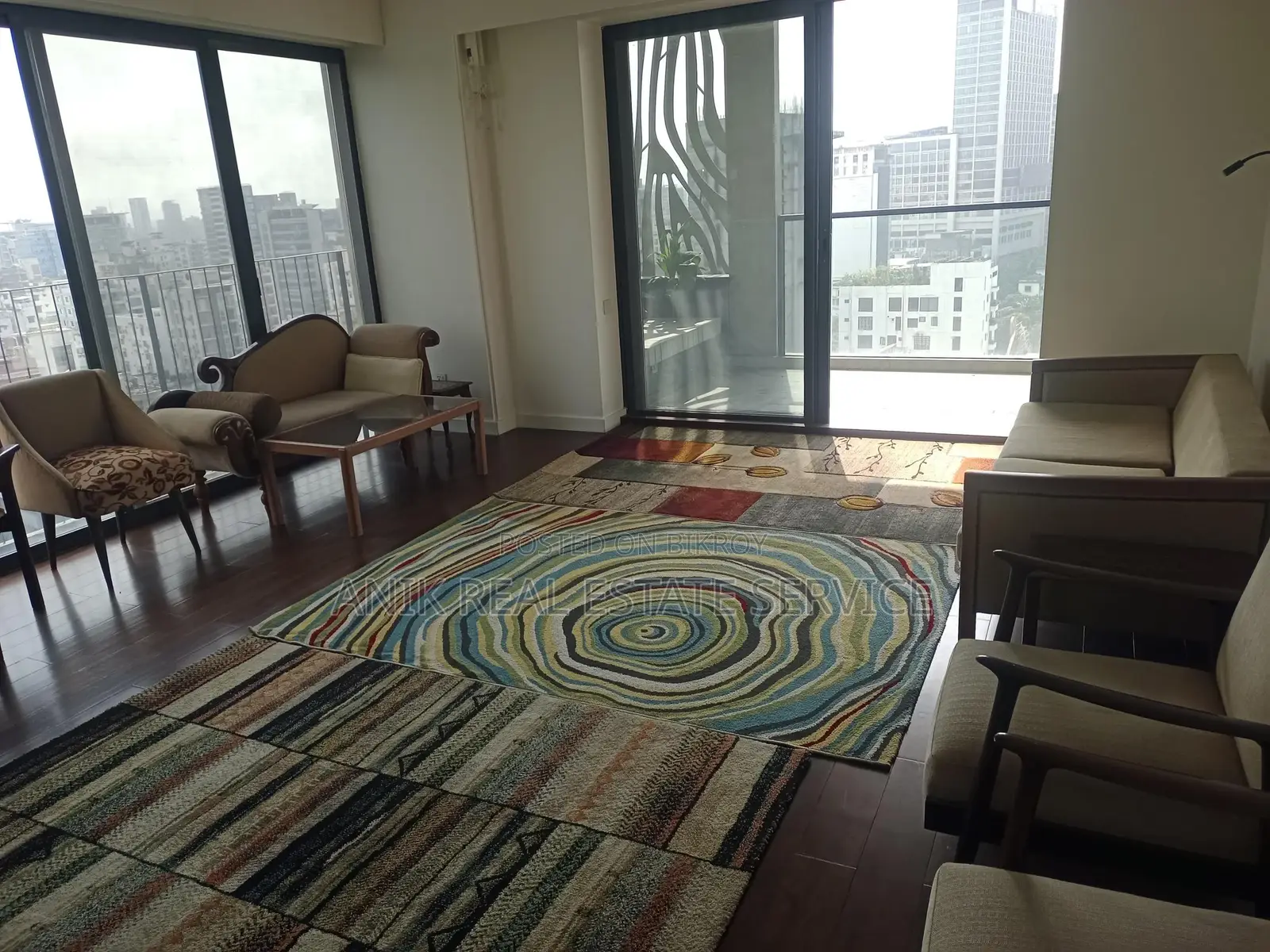 Swmming pool Gym Semi Farnised Flat Rent At Gulshan North in Gulshan