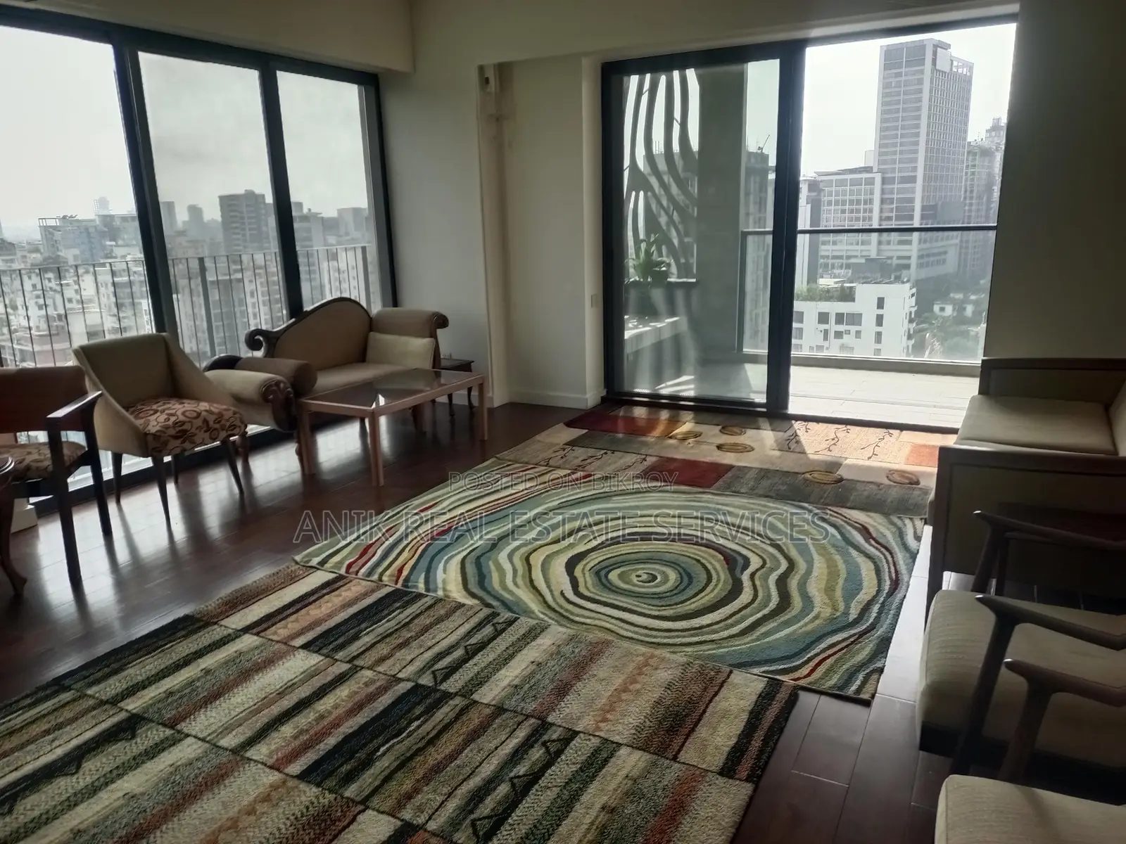 Swmming pool Gym Semi Farnised Flat Rent At Gulshan North in Gulshan