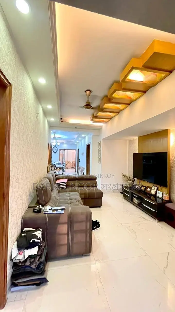 Top Floor BTI Flat for Sale with Titas Gas Connection near Lake in Gulshan 1 in Gulshan
