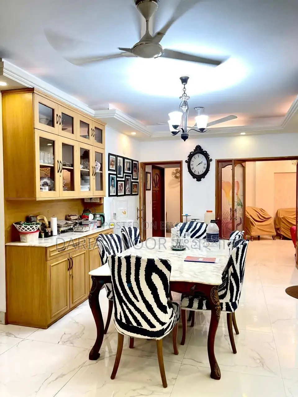 Top Floor BTI Flat for Sale with Titas Gas Connection near Lake in Gulshan 1 in Gulshan